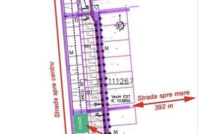 Teren de 997 mp, în Exterior Vest