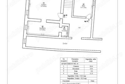Apartament 50 m2 demisol Cladire Istorica - 7