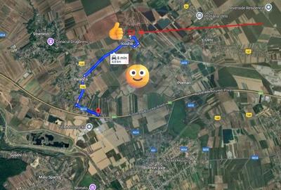 Teren agricol intravilan de 4445 mp, în Icoana
