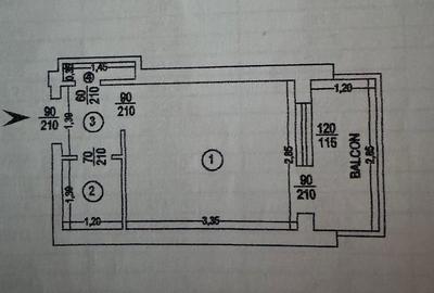Garsonieră semidecomandată în Palat - 7