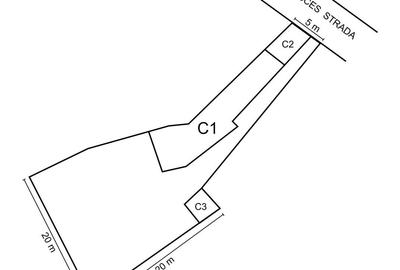 Teren Construcții intravilan de 569 mp, în Calea Călărașilor - 4