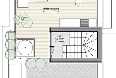 COMISION 0% CASA noua stil minimalist 4 camere, carport C.Buziasului - 3