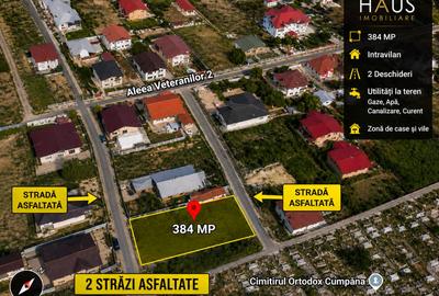 Teren Construcții intravilan de 384 mp, în Cumpăna - 1