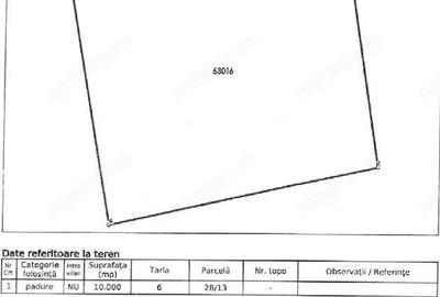 Teren extravilan padure, cota parte de 1/48 Horgesti, ID: R2325836 - 2