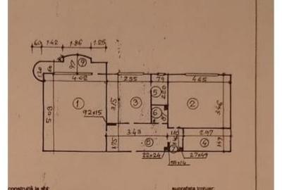Apartament cu 2 camere decomandat în Lujerului - 7
