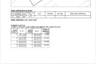 Teren agricol intravilan de 710 mp, în Chinteni - 2