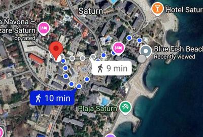 Studio Saturn, mobilat cu terasa si parcare- 10 minute de plaja. - 7