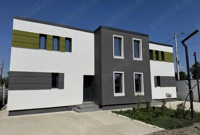 Casa noua de vanzare in oras tip duplex construita de firma cu toate taxele inc - 2