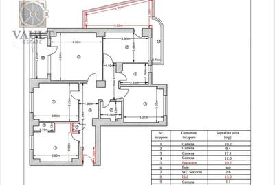 Apartament 4  camere -P-ta Romana - ASE - 6