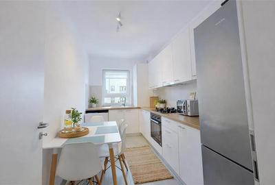 Apartament cu 2 camere decomandat, mobilat în Tractorul - 2