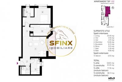 Apartament cu 3 camere semidecomandat în Obor - 8