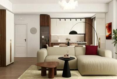 Apartament cu 3 camere decomandat, mobilat în Progresul - 1