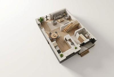 Casă cu 4 camere în Central - 4