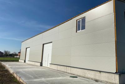 Hala 300 mp, parter + etaj 1 cu spatiu pentru birouri, langa A0 - 1