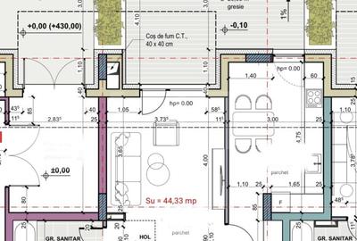 2 camere, terasa 20 mp, garaj, ,cartier TERRA, zona Oasului - 4