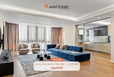 Apartament premium 3 camere |Iancu Nicolae| parcare subterana piscina