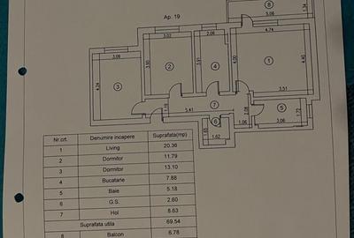 Apartament 3 camere, decomandat, 78mp, Soseaua Alexandriei, Leroy Merlin - 10