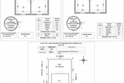 Casă individuală cu 7 camere cu Canalizare în Lumina - 15