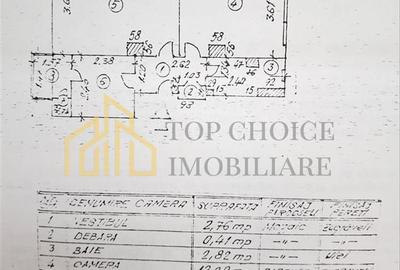 Apartament cu 2 camere decomandat în Primăverii - 20