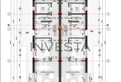 Duplex cu rooftop panoramic, garaj și curte proprie – cartier Voronet - 17