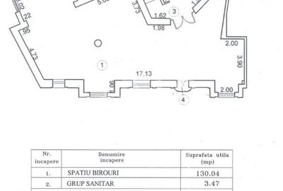 Birou, de 148 mp, în P-ța Amzei - 2