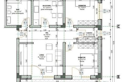 Apartament cu 3 camere decomandat în Ipotești - 2