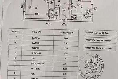 Apartament cu 3 camere decomandat, mobilat în Unirii - 9