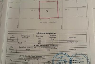 De vanzare 2 loturi de teren de 500mp in Ciorogarla, Str. Cartonari - 10