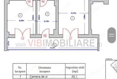 Apartament 2 camere modern mobilat Straulesti 57 mp utili plus balcon 14 mp - 6