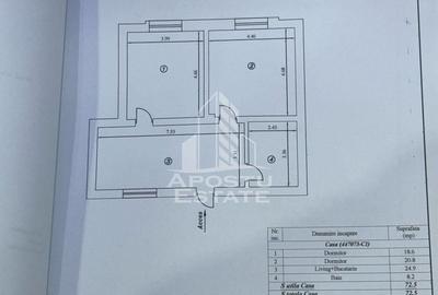 Casa individuala 3 camere, renovata, teren 305mp, situata in Ronat! - 11