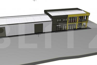 Cladire de birouri + 3 Hale, teren 4300 mp, Sebes - 4