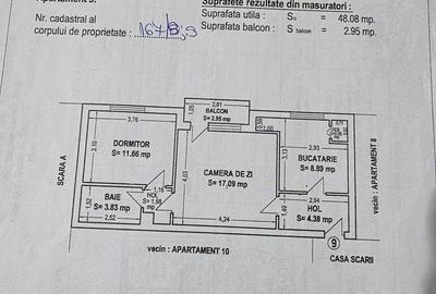 Apartament cu 2 camere decomandat în Central - 1
