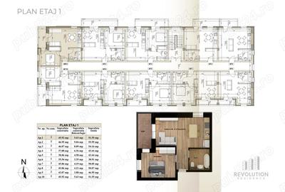 Apartament cu 2 camere decomandat în Central - 7