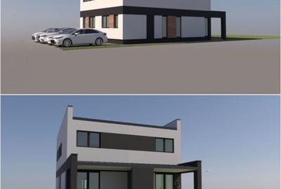 Duplex cu 3 camere cu Canalizare în Moșnița Nouă - 6