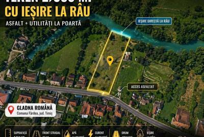 Spațiu comercial, în Gladna Română - 2