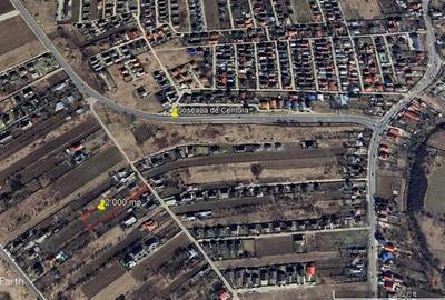 Teren, 2000 mp, cu utilități și acces asfaltat , Ciurbești, - 3