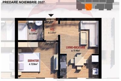 Apartament cu 2 camere, mobilat în Dobroești - 10