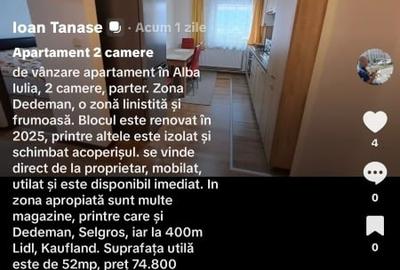 Aertament 2 camere Alba Iulia - 1