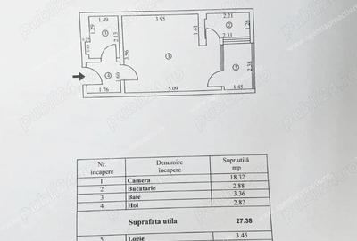 Garsonieră nedecomandată în Mazepa 1 - 3