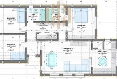 Casă cu 4 camere cu Canalizare în Tăuții de Sus - 16