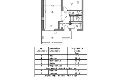 Casă cu 4 camere în Rudeni - 8