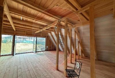 Casă unifamilială tip A-Frame in Snagov 160 mp, structură din lemn - 9