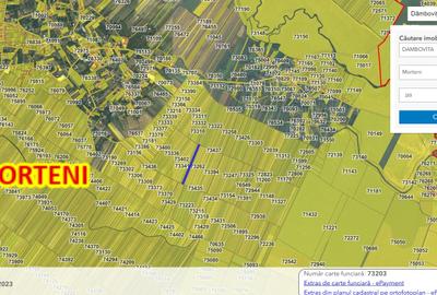 Vanzare terenuri extravilane Morteni jud Dambovita - 2