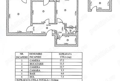 Apartament decomandat 2 camere Ultracentral + Boxa - 1