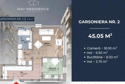 Garsonieră decomandată în Central - 1