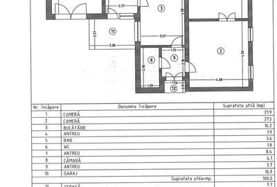 Casă cu 3 camere cu Teren 436 Mp în Semicentral - 9