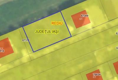 Teren intravilan de vanzare - Rediu, Ia?i | 400 mp | Utilita?i complete - 3