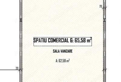 Spa?iu comercial, 65 mp, zona Artema Shopping City - 1