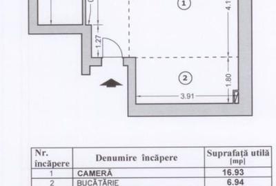 Apartament decomandat, mobilat în Unirii