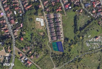 Teren de 1100 mp, în Plopi